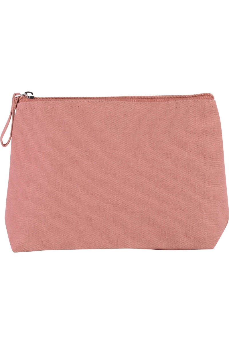 TOILETRY BAG IN COTTON CANVAS