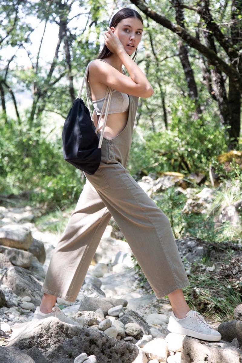 SMALL RECYCLED BACKPACK WITH DRAWSTRING