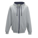 Heather Grey/French Navy