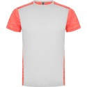 White/Heather Fluor Coral