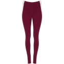 Burgundy/White