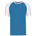 Aqua Blue/White